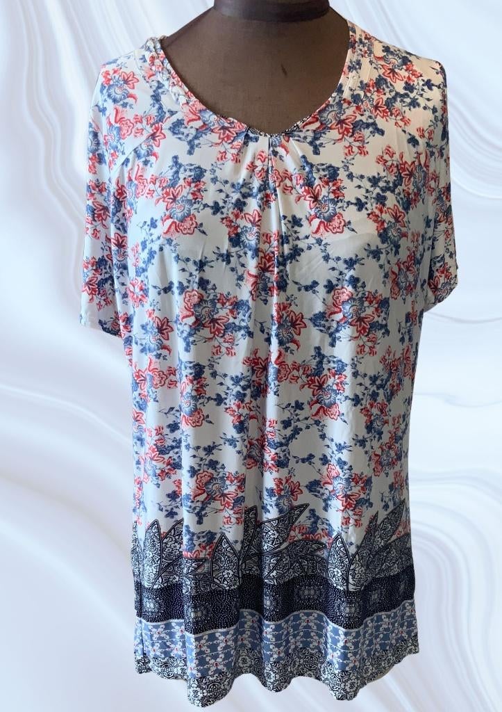Blouse maat xl, Kleding | Dames, Verzenden, Wit, Maat 46/48 (XL) of groter, Zo goed als nieuw