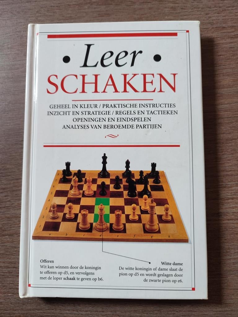 Boek leer schaken, Ophalen, Schaken