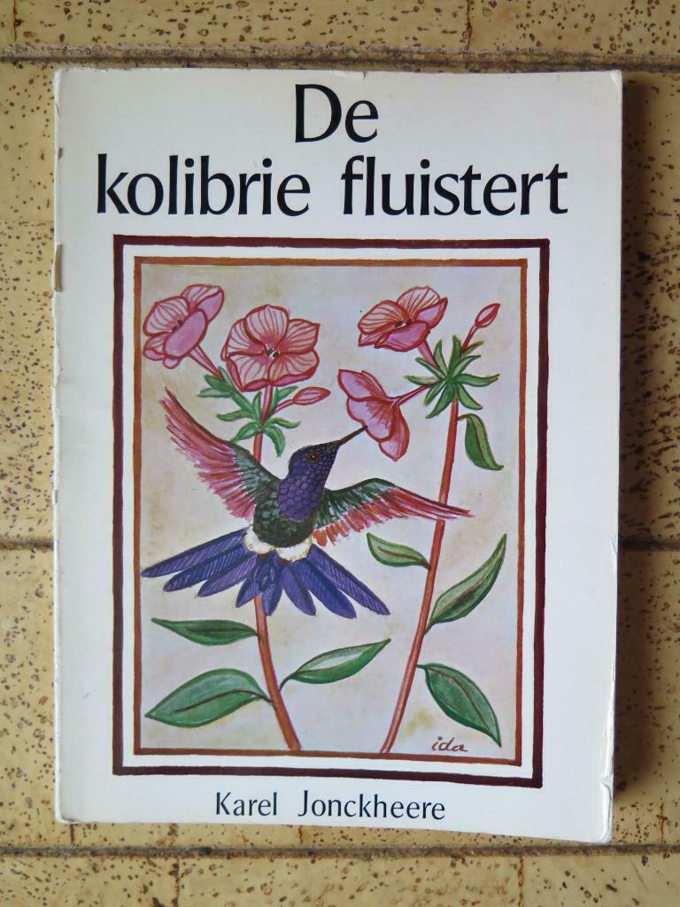 Boek : De kolibrie fluistert - Karel Jonckheere, Ophalen of Verzenden, Gelezen