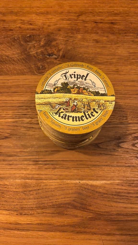 Bierviltjes Tripel Karmeliet, Enlèvement ou Envoi, Comme neuf