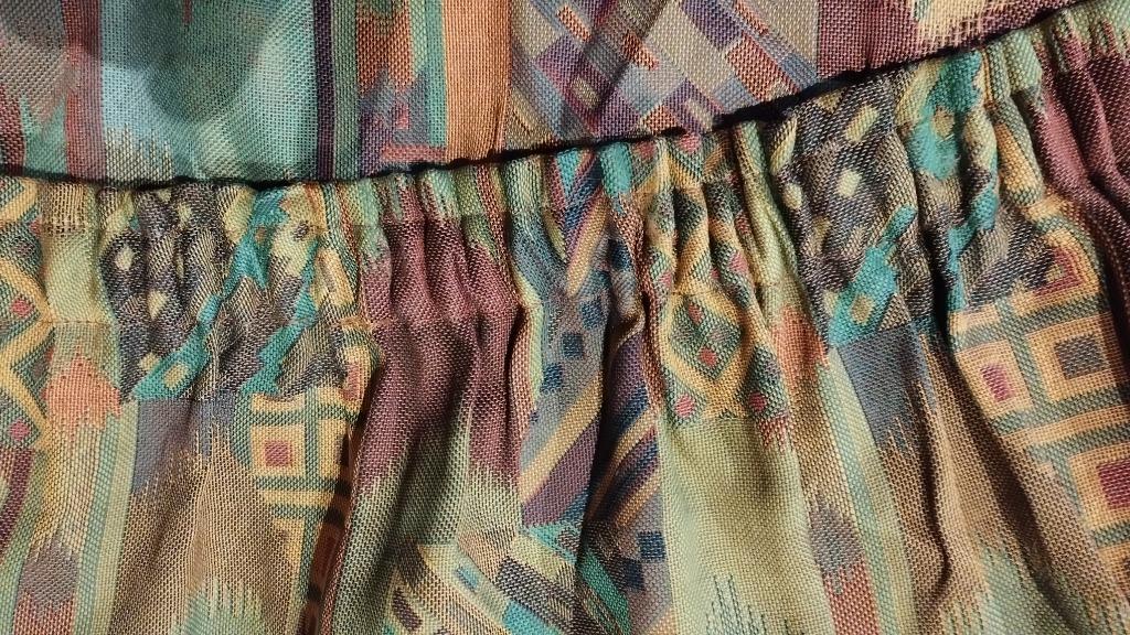 Rideaux jacquard, Ophalen