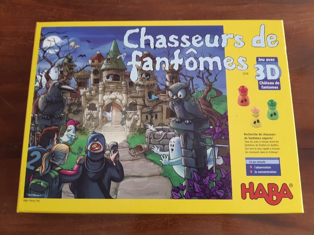 Jeu de société Haba : chasseurs de fantômes rapides, Enlèvement ou Envoi, Comme neuf