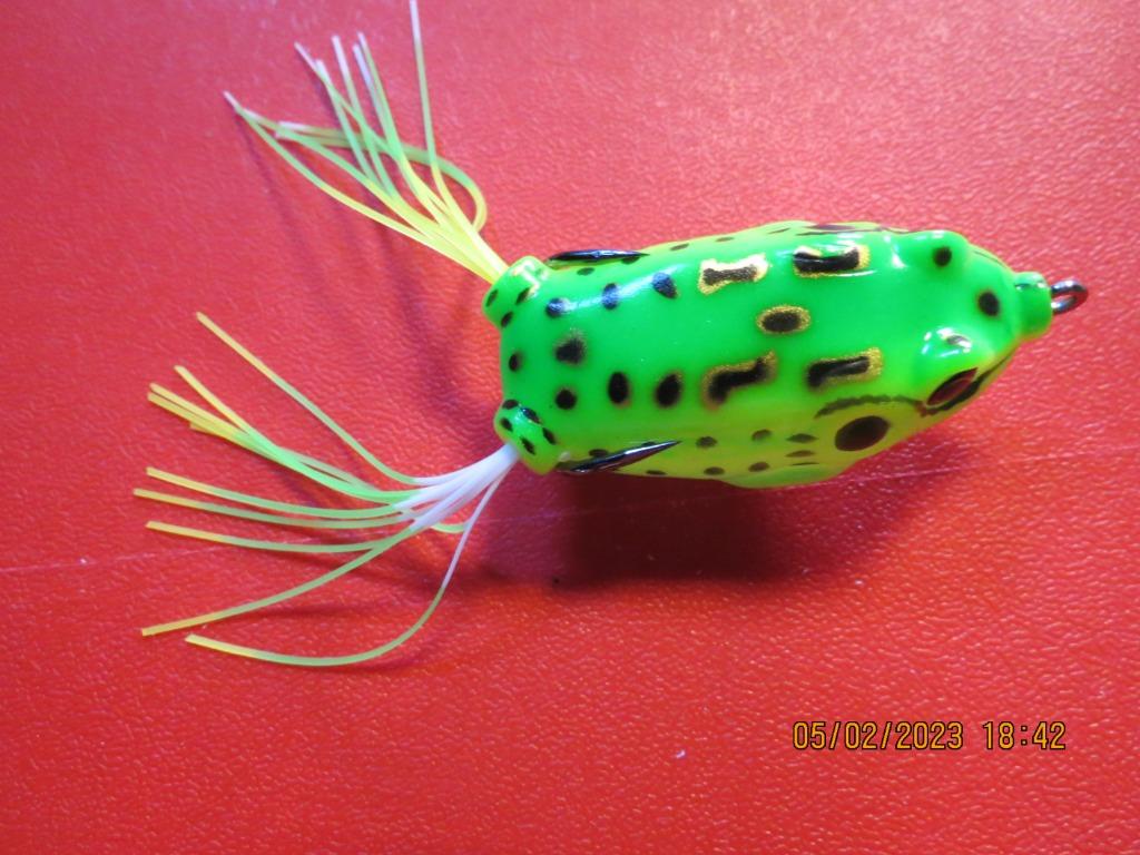 Leurre pour la pêche - Grenouille, Enlèvement ou Envoi, Neuf, Hameçon