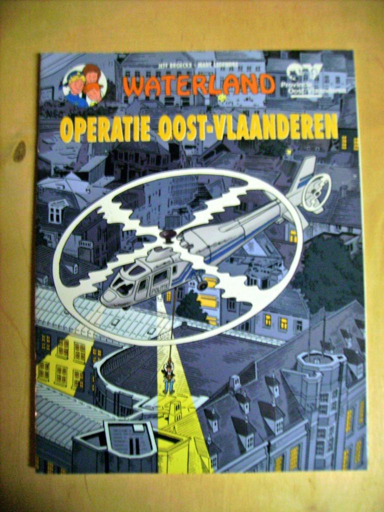 Waterland - Operatie Oost-Vlaanderen, Boeken, Stripverhalen, Eén stripboek, Ophalen of Verzenden, Gelezen