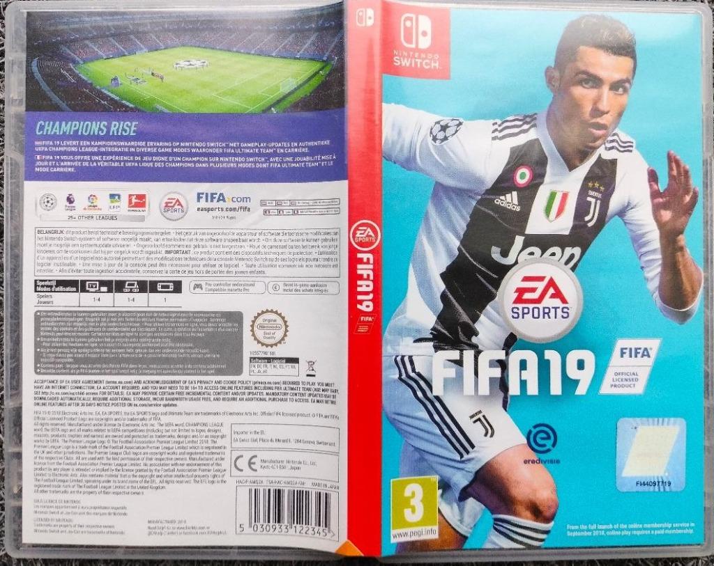 Nintendo Switch FIFA 19, Games en Spelcomputers, Ophalen, Zo goed als nieuw, Sport, Vanaf 7 jaar