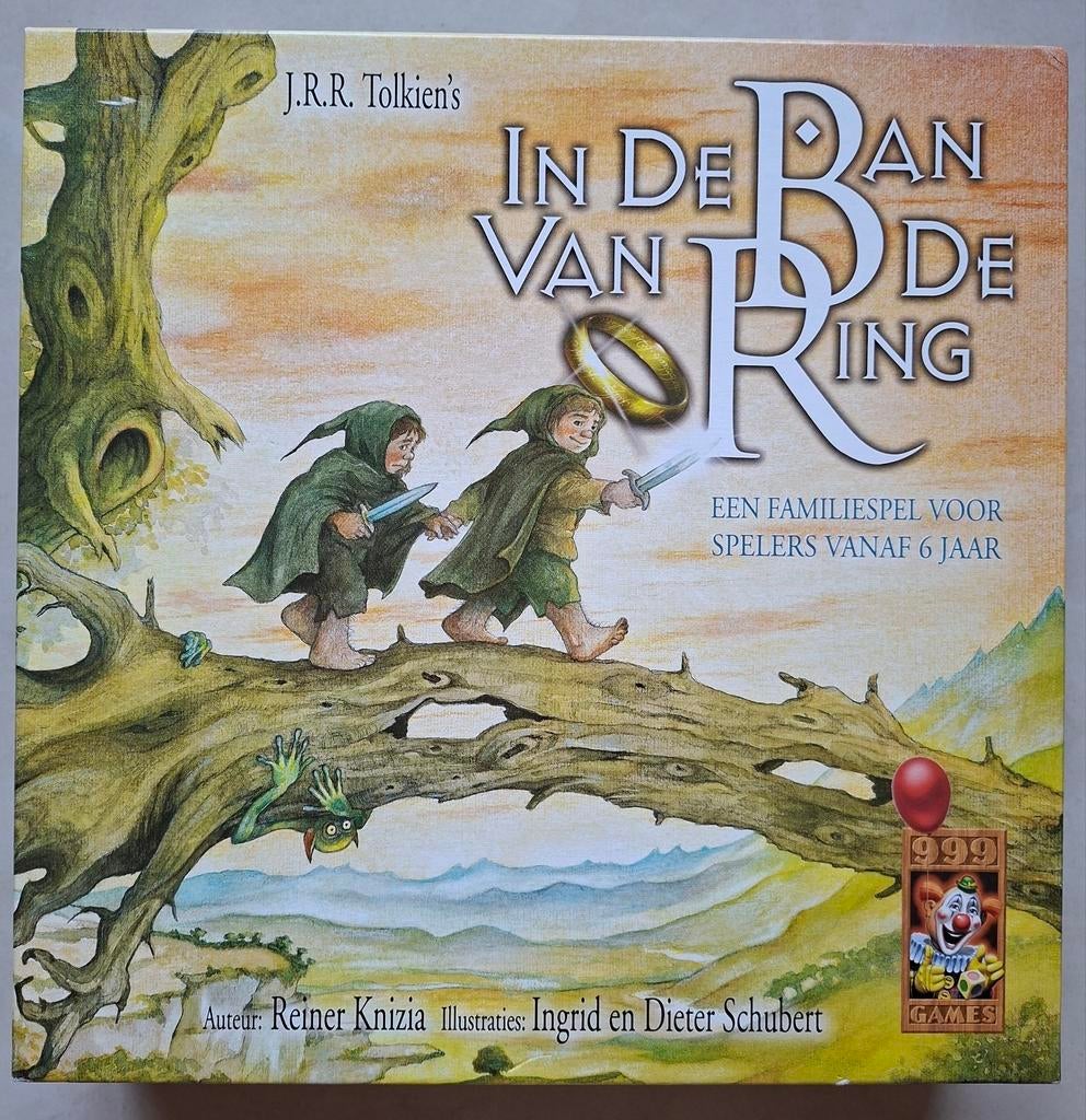 Gezelschapsspel: In de ban van de ring, Hobby en Vrije tijd, Ophalen, Zo goed als nieuw, 999 Games