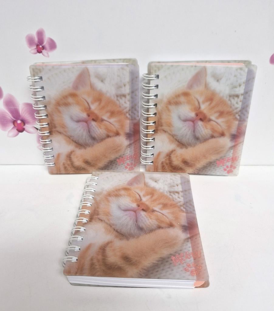 🧡 3 Notitie Boekjes "nieuw" 🐈, Diversen, Notitieboeken, Ophalen of Verzenden, Nieuw