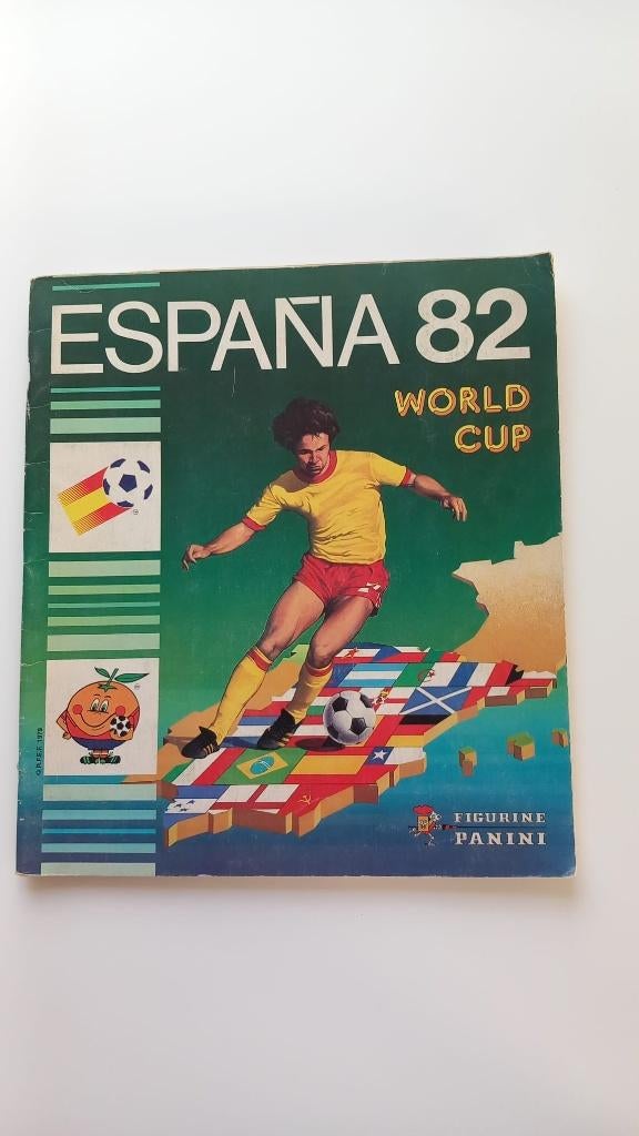 Panini World Cup 82 Espana, Ophalen of Verzenden, Gebruikt, Stickers en Plaatjes