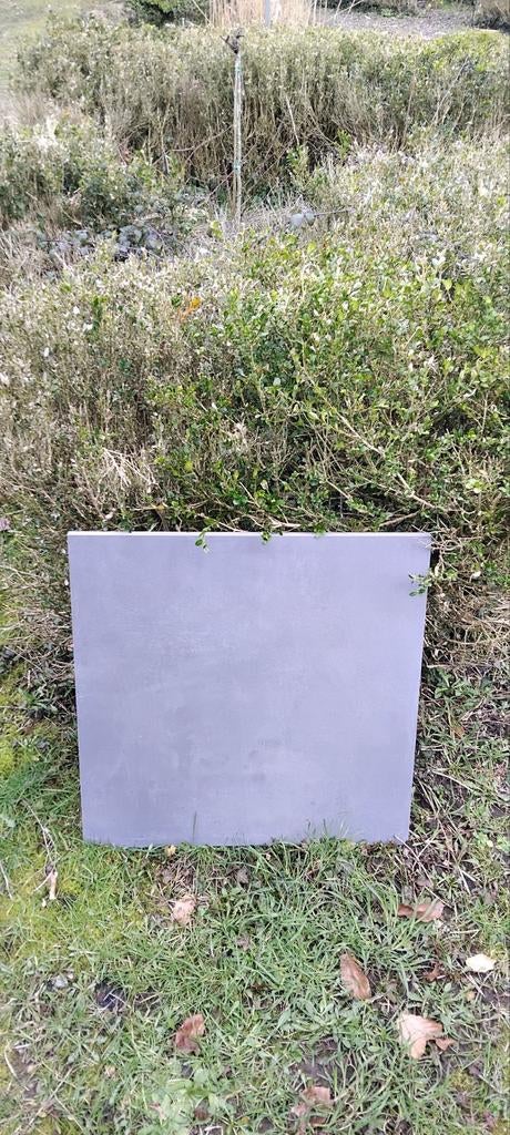 Dalles grés cérame pleine masse 60x60x2 cm