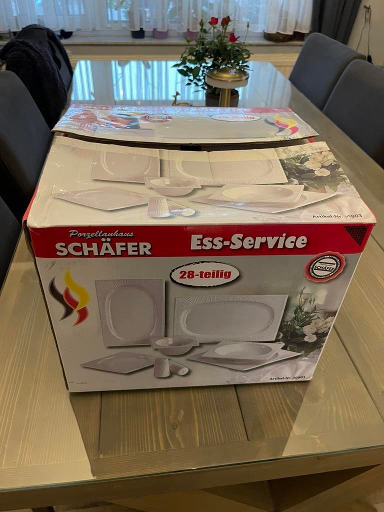 Schafer service set 6 personen, Enlèvement, Neuf