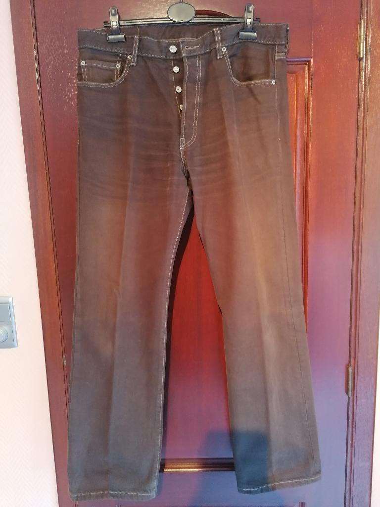 Jeans Levi's homme brun 501 36/32 en bon état., Vêtements | Hommes, Enlèvement, Porté, Levi’s