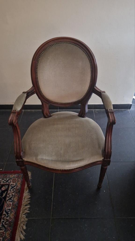 Stoel met armleuning, Antiek en Kunst, Ophalen