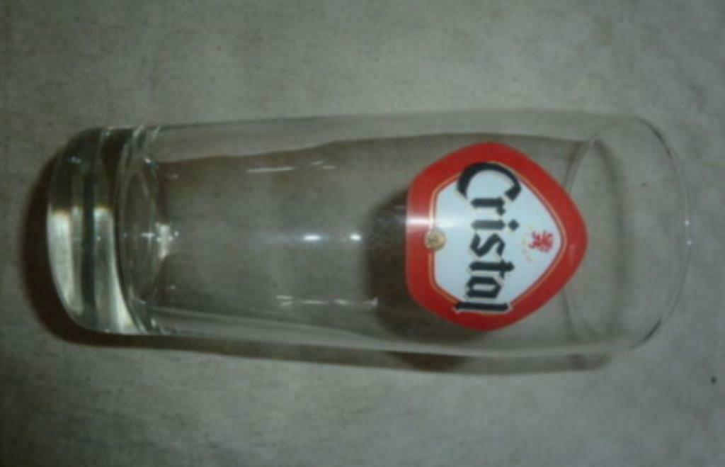 #E Bier glas CRISTAL ALKEN 25cl M11 Brouwerij Alken - Maes, Verzamelen, Ophalen of Verzenden, Gebruikt, Bierglas