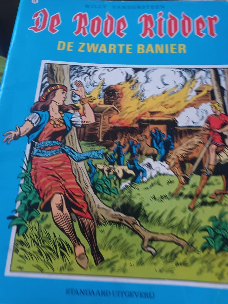 De rode ridder : de zwarte banier nr 24, Willy vandersteen, Une BD, Enlèvement, Utilisé