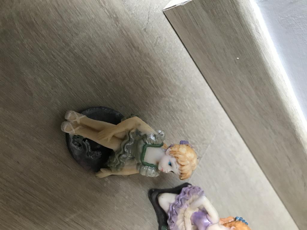 Set van 5 ballerina beeldjes, Enlèvement ou Envoi, Comme neuf, Humain