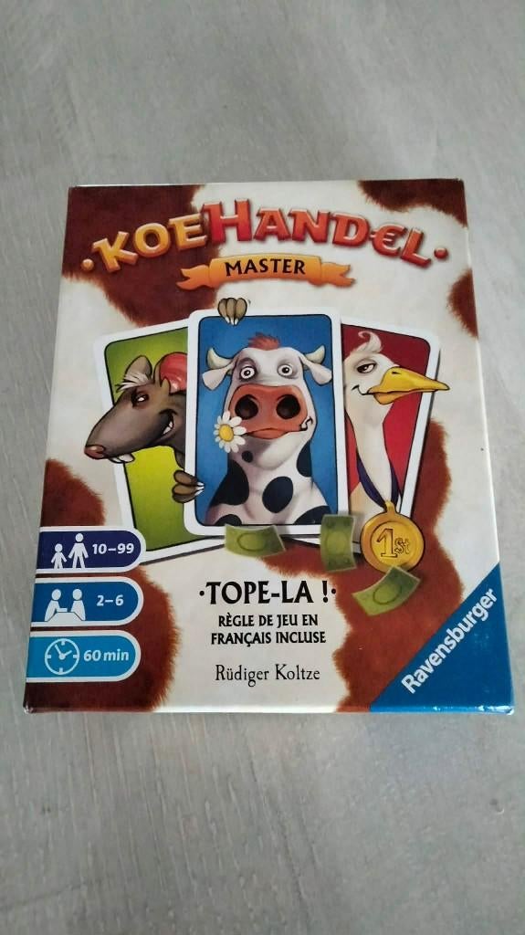 Koehandel master Ravensburger nieuw, Hobby en Vrije tijd, Gezelschapsspellen | Bordspellen, Ophalen of Verzenden, Nieuw, Ravensburger