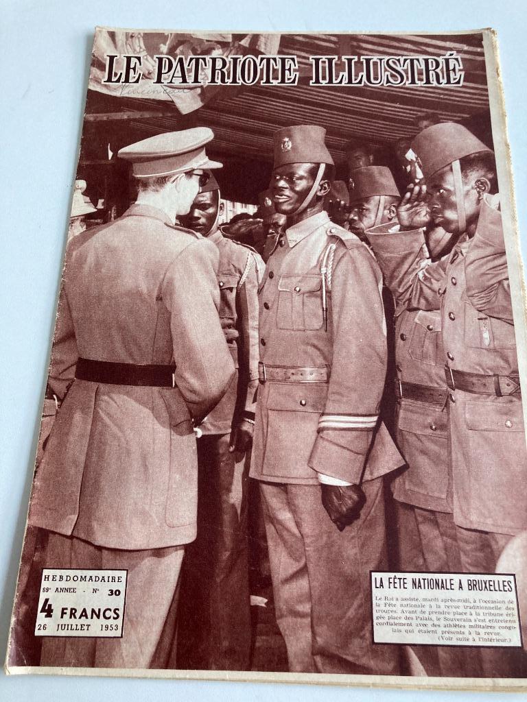 " Le Patriote Illustré nr 30 1953 ( Tabak, mode, kermis ,.., Enlèvement ou Envoi, 1940 à 1960, Journal ou Magazine