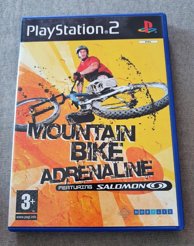 Jeu Ps2 Mountain Bike Adrenaline featuring Salomon, Envoi, Utilisé, À partir de 3 ans