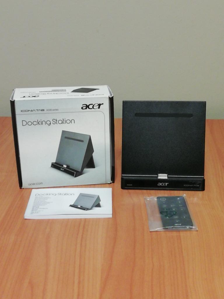 Acer Docking Station met afstandsbediening, Computers en Software, Dockingstations, Ophalen of Verzenden, Zo goed als nieuw, Docking station