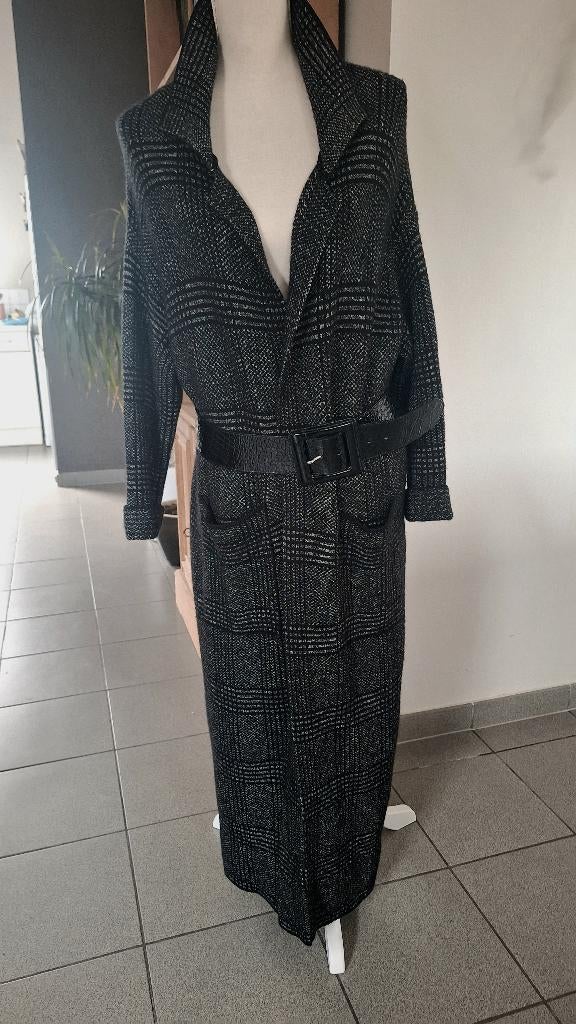 Prachtig warm lang vest, cardigan Zara nieuw, Ophalen, Nieuw, Maat 42/44 (L), Wit