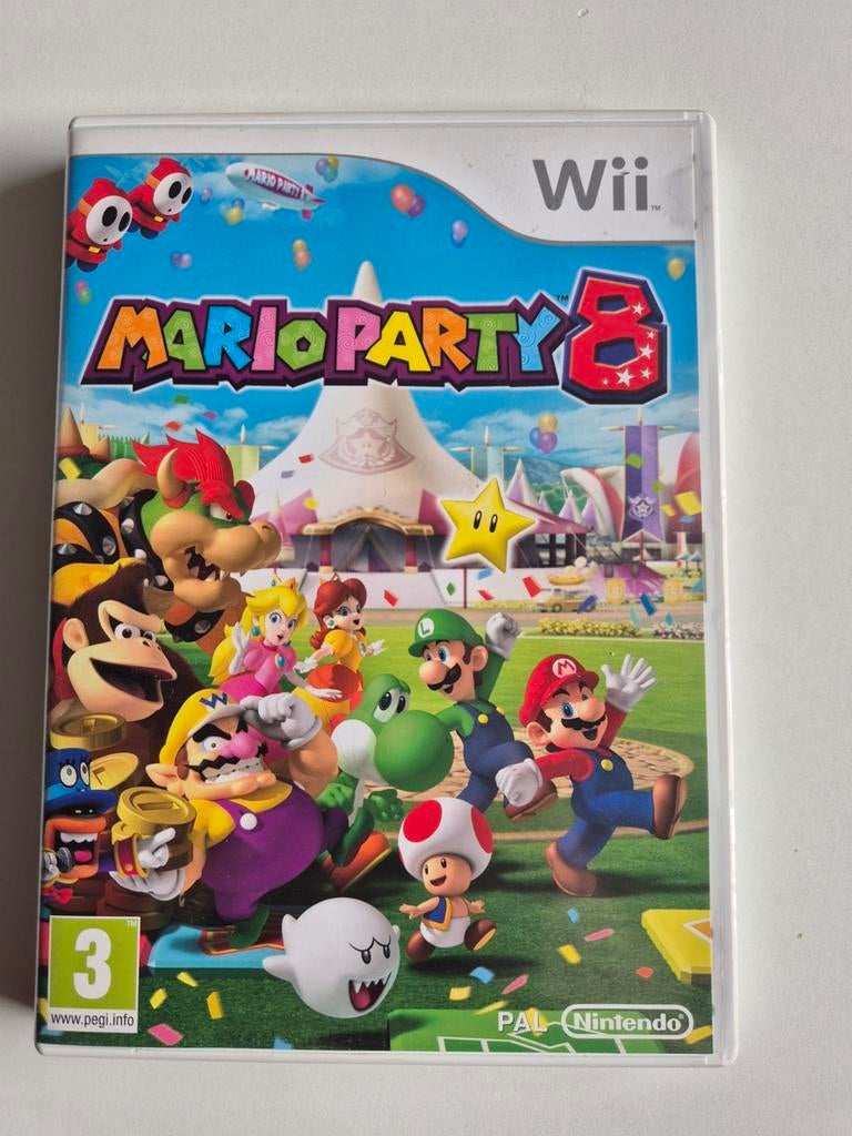 Mario party 8 Nintendo wii, Games en Spelcomputers, Ophalen of Verzenden, Zo goed als nieuw