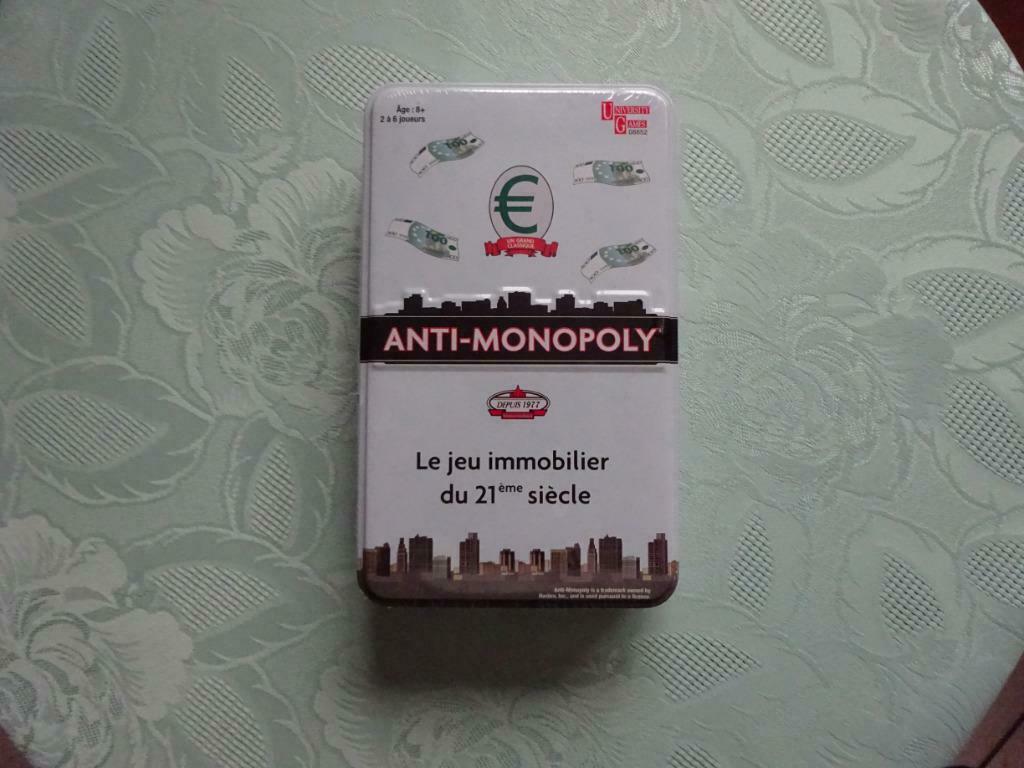 jeux de société  Anti Monopoly, Ophalen of Verzenden, Nieuw, Taal en Lezen