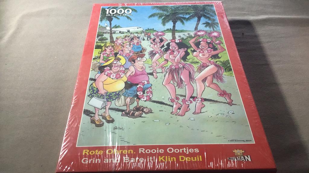 Puzzle d'écouteurs rouges (#), Enlèvement ou Envoi, 500 à 1500 pièces, Neuf, Puzzle
