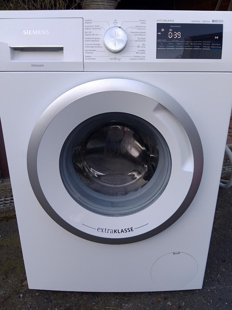 Wasmachine Siemens WM14N291FG., Electroménager, Lave-linge, 1200 à 1600 tours, 6 à 8 kg, Programme lavage à la main, Chargeur frontal