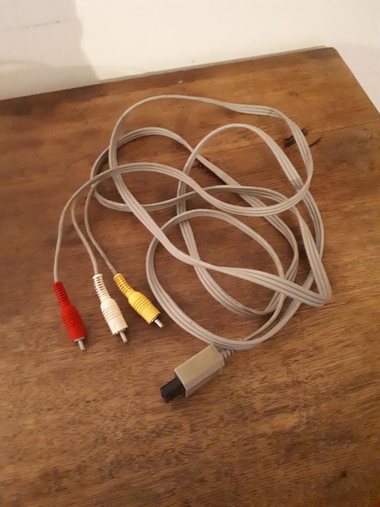 Câble audio/vidéo pour Nintendo Wii, Enlèvement ou Envoi, Comme neuf
