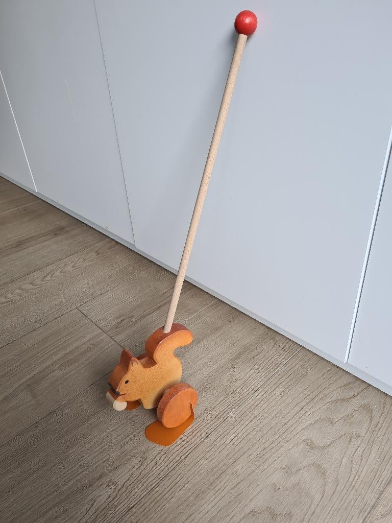Poussoir Ecureuil en bois, Enfants & Bébés, Jouets | Éducatifs & Créatifs, Enlèvement