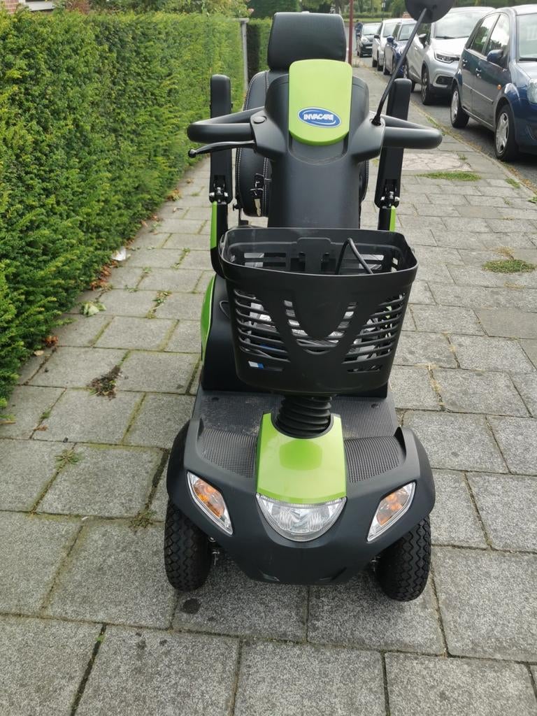 Voiturette électrique INVACARE ORION Scootmobiel état neuf, Enlèvement ou Envoi, Pliant, Comme neuf, Fauteuil roulant électrique
