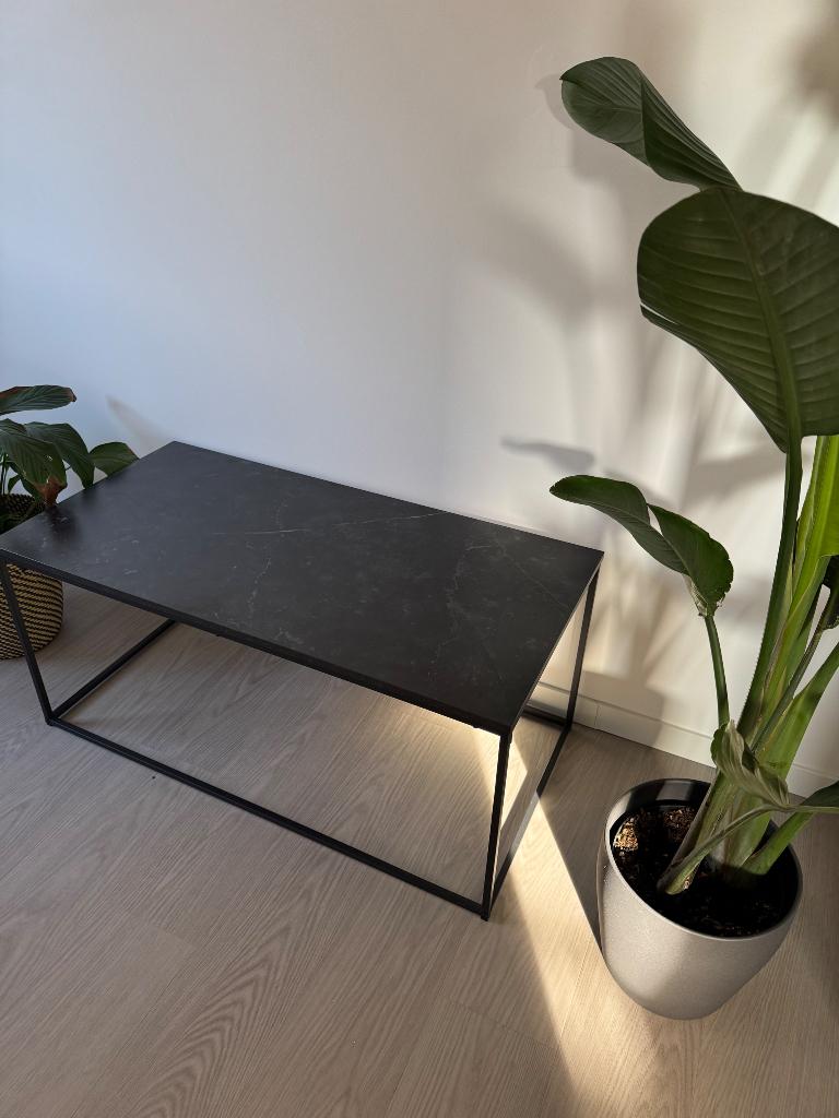 Salontafel jysk, Ophalen, 100 tot 150 cm, 50 tot 100 cm, Zo goed als nieuw