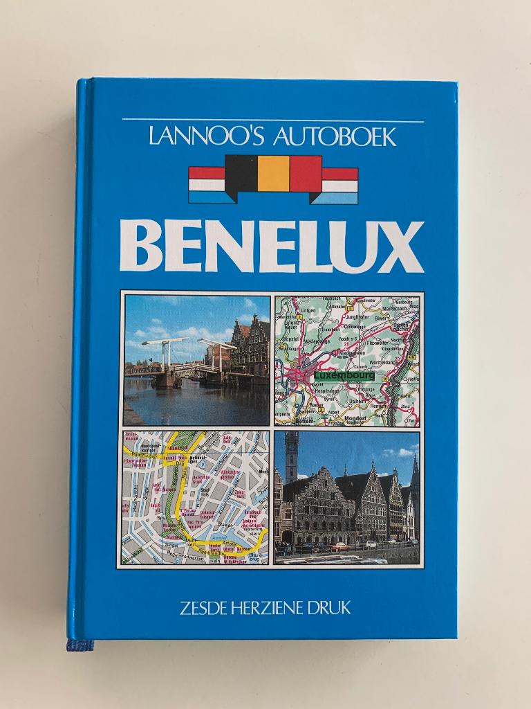 Lannoo’s autoboek Benelux, Ophalen of Verzenden, Nieuw, Benelux, Reisgids of -boek