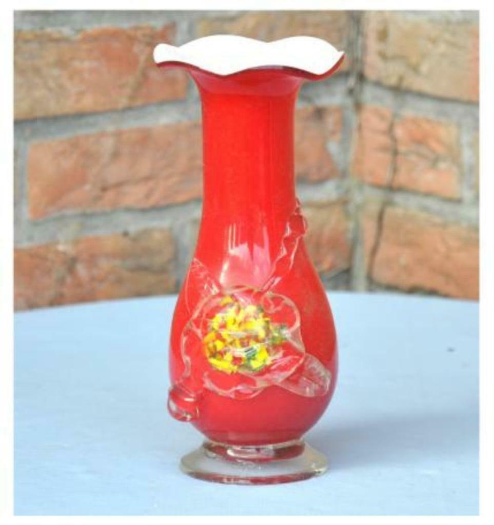 §vase murano rouge, Enlèvement ou Envoi