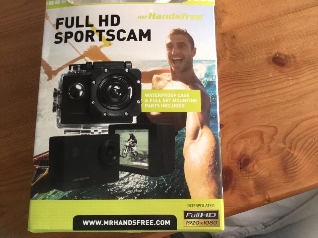 Sportcamera, Ophalen, Nieuw