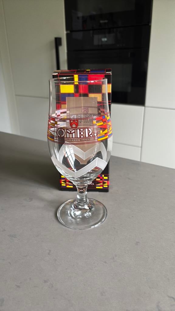 OMER Collector glas Kristof Kimpe, Ophalen of Verzenden, Nieuw