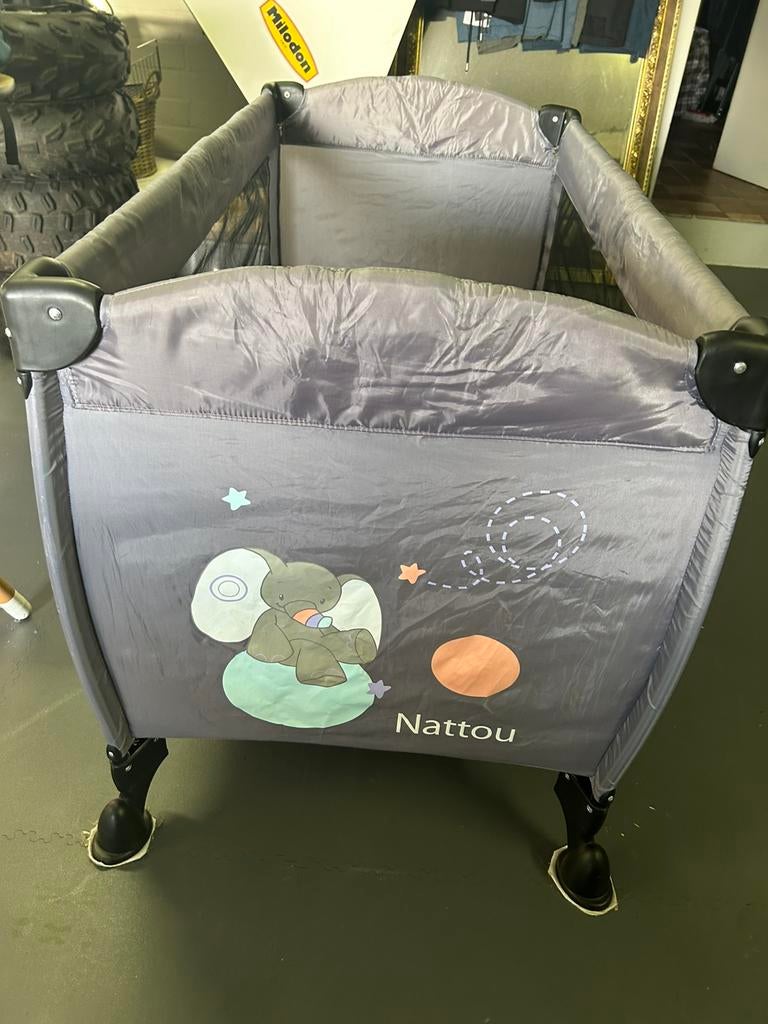 Nattou reispark met draagtas in nieuwstaat!, Kinderen en Baby's, Ophalen, Zo goed als nieuw