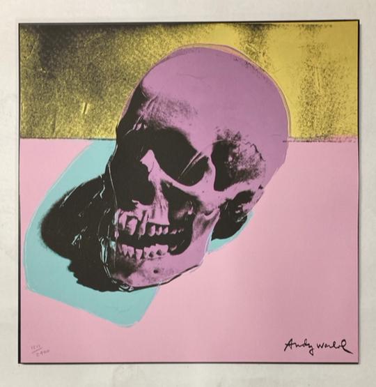 Andy Warhol: lithografie 60 bij 60 cm, Ophalen of Verzenden