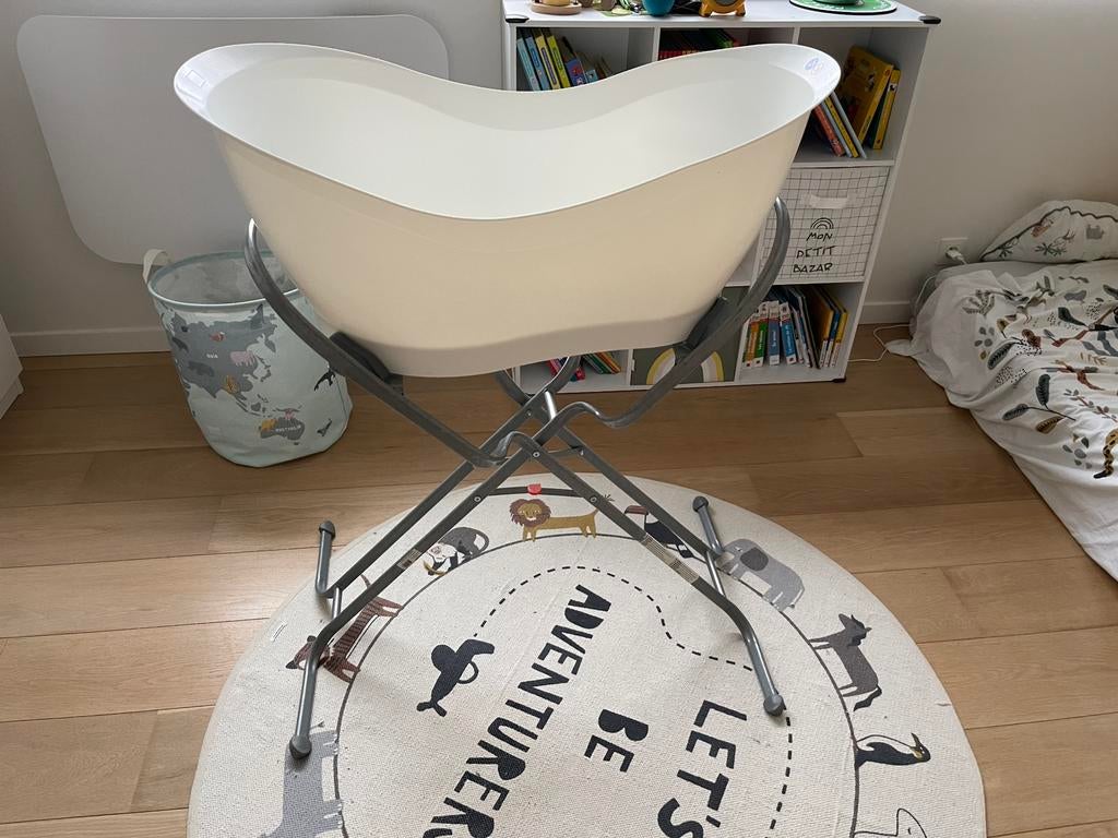 Baignoire bébé + porte baignoire, Enfants & Bébés, Enlèvement, Utilisé, Baignoire