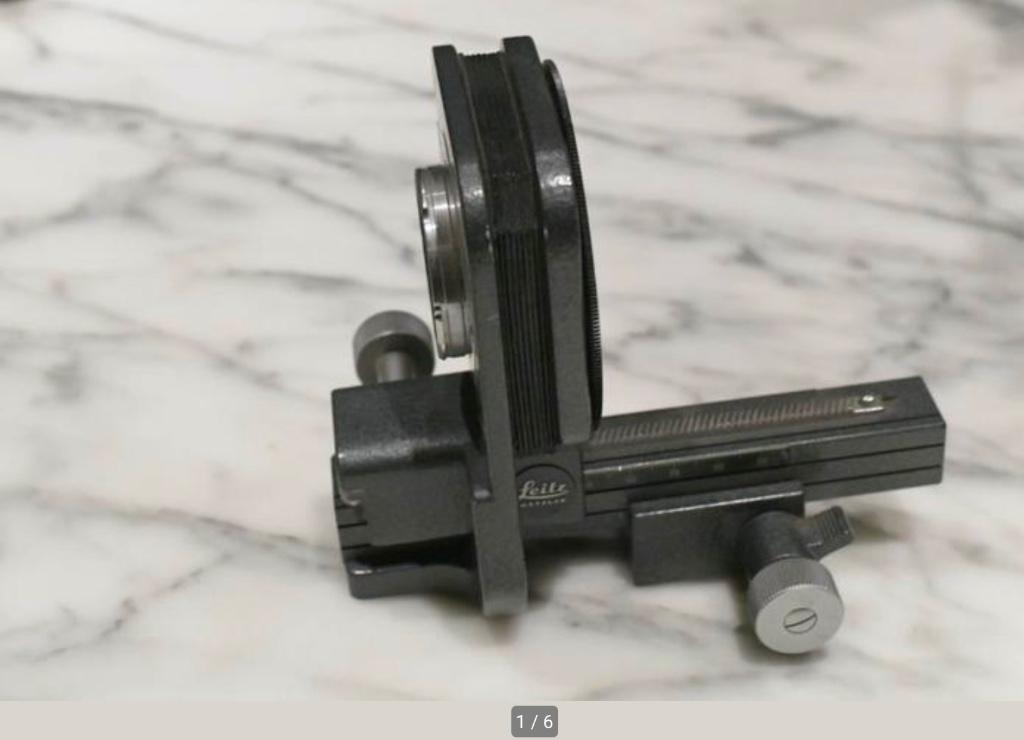 Leica balg M met 16558Z ring, Ophalen of Verzenden, Gebruikt, Overige typen