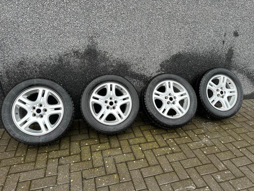 Originele velgen Range Rover met winterbanden, Auto-onderdelen, Banden en Velgen, Ophalen, 18 inch, Gebruikt, 255 mm