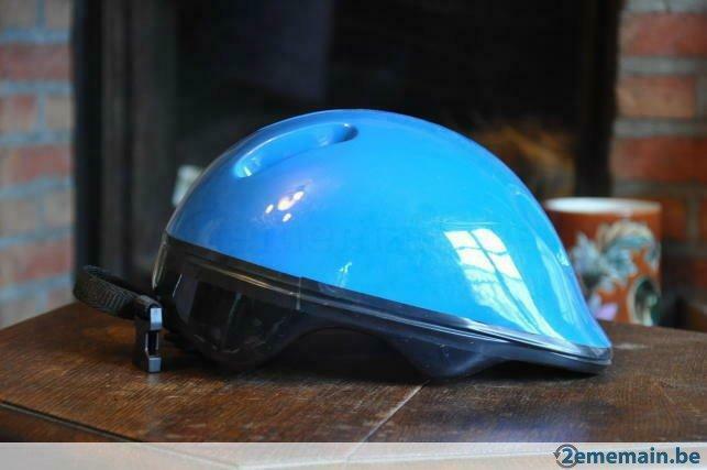 §casque de vélo bleu S/M, Vélos & Vélomoteurs, Enlèvement ou Envoi, Utilisé