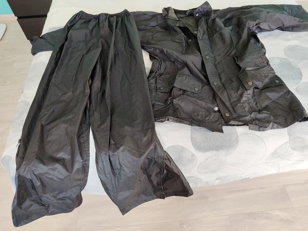 Motorjas (M) +broek (S) _regenbescherming _Nooit gebruikt, Motoren, Ophalen of Verzenden, Nieuw zonder kaartje, Broek | textiel