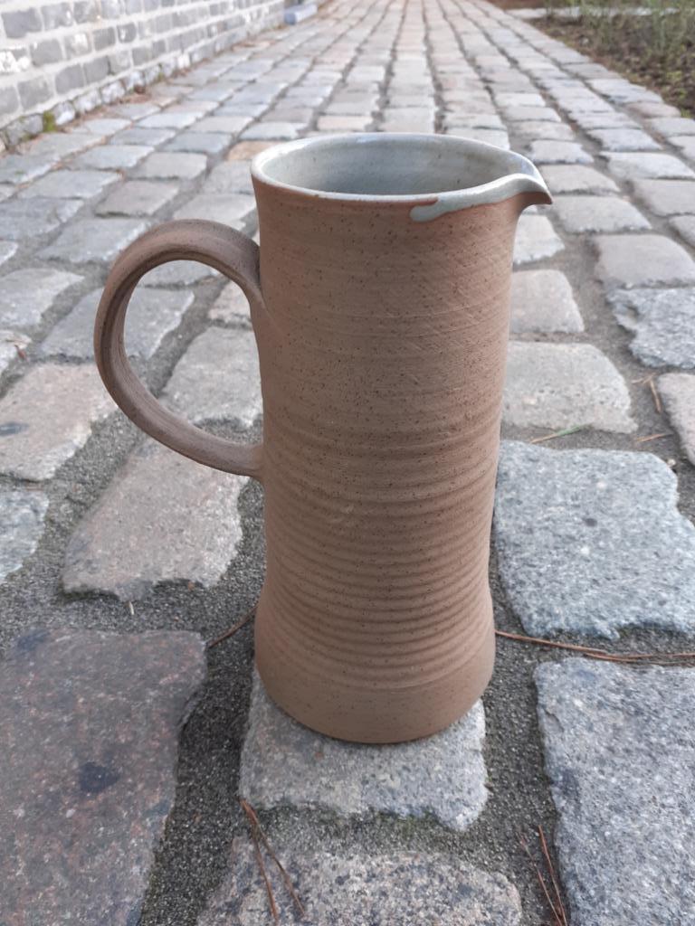vaas-aardewerk-perfecte staat-hoogte 25 cm-doometer 10 cm, Tuin en Terras, Ophalen, Zo goed als nieuw, Steen