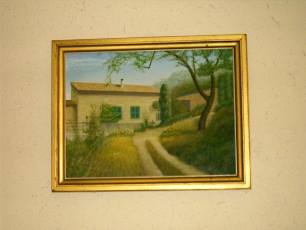 Prachtig Schilderij - met gouden kader, Ophalen of Verzenden