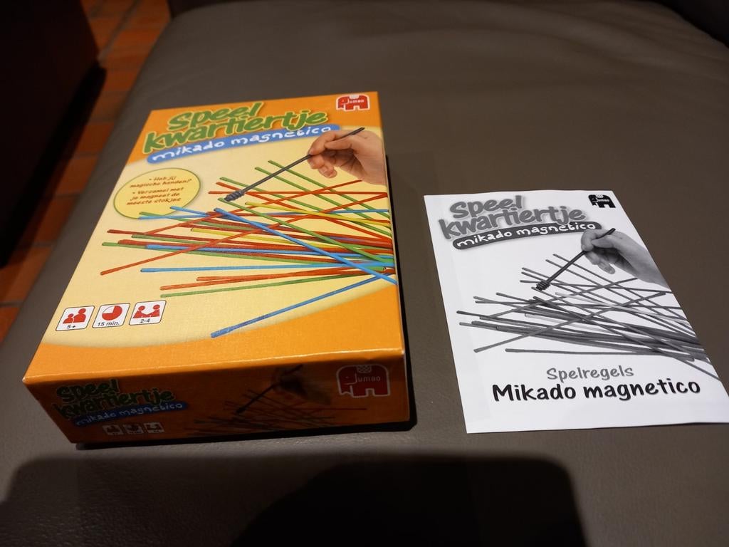 Speelkwartiertje: mikado magnetico, Ophalen of Verzenden
