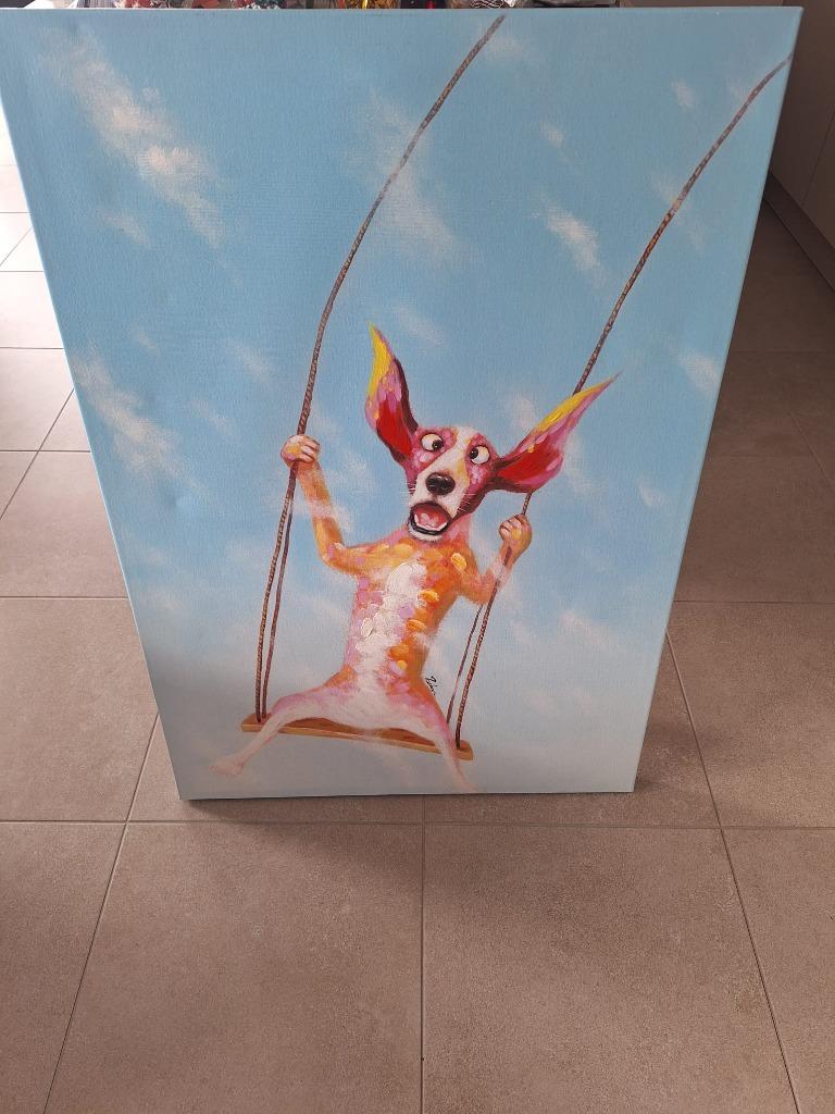 Cadre toile, Ophalen, Gebruikt