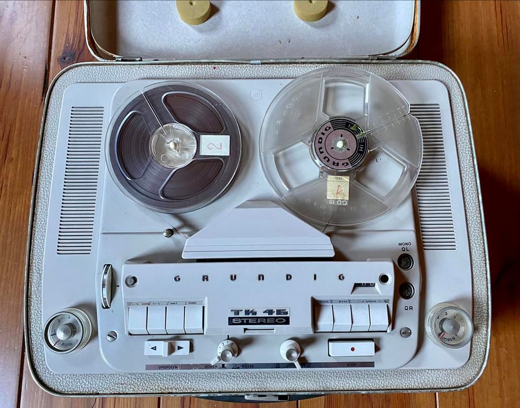 Grundig TK 46 Stereo Tape Deck (1962-66), Ophalen, Bandrecorder