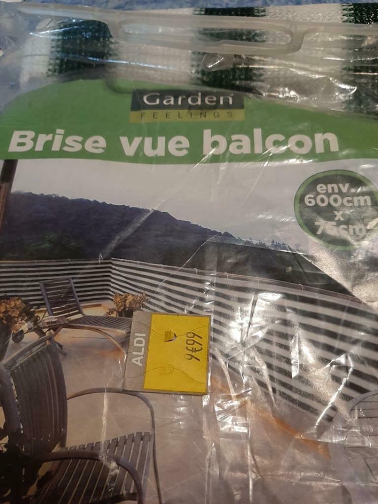 brise vue pour balcon, Neuf, Synthétique, Enlèvement, Moins de 1 mètre