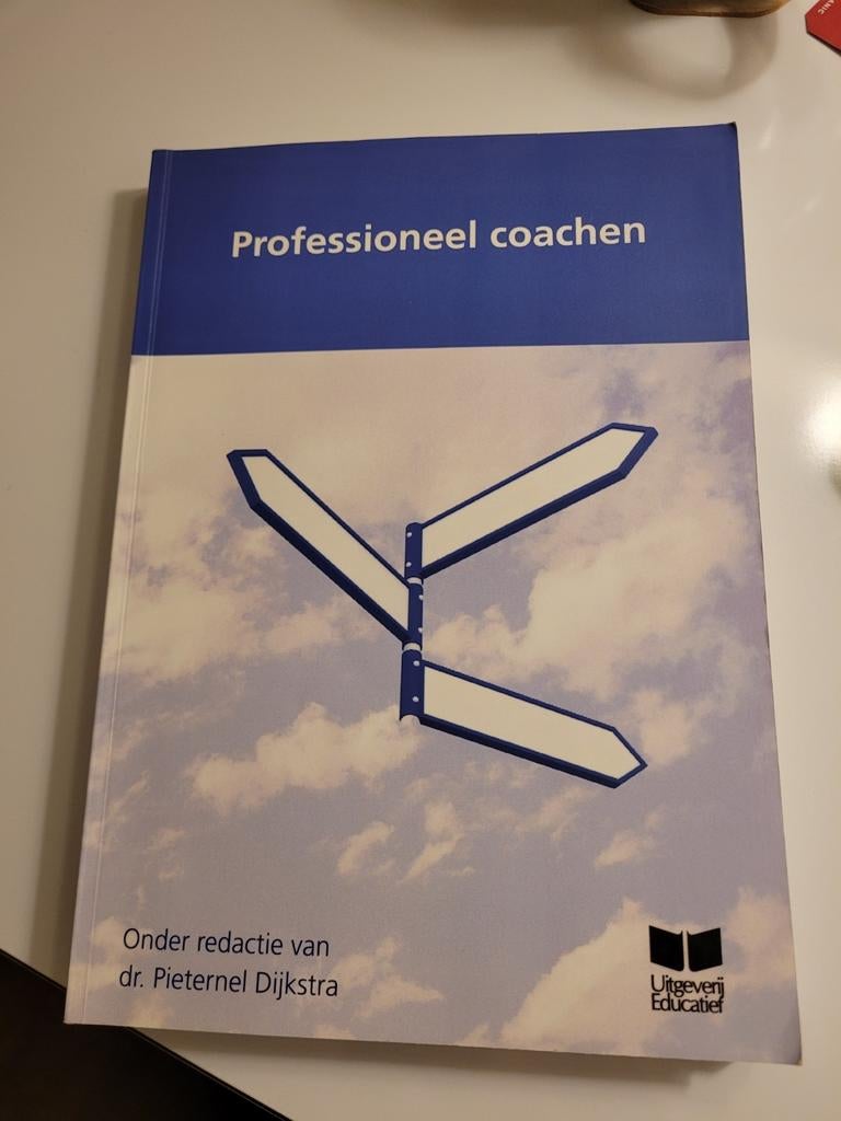 Pieternel Dijkstra - Professioneel coachen, Livres, Psychologie, Utilisé, Enlèvement ou Envoi